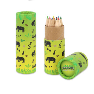 12 Buntstifte im Etui: Dschungeltier-Modell - Ausstellungsst&uuml;ck (20 St&uuml;ck)