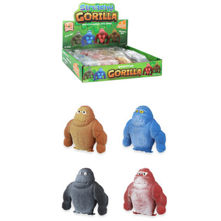 Dehnbarer Gorilla - Stretch-Affe (Display 12 St&uuml;ck)