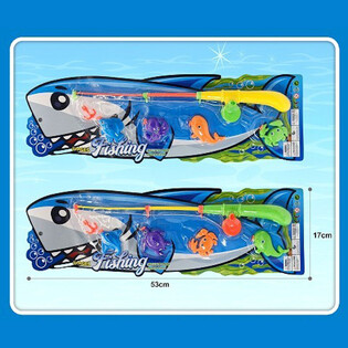 Magnetisches Angelspiel auf Gro&szlig;er Karte