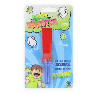 Fart Whistle - Furzkissen-Pfeife auf Karte (12 St&uuml;ck)