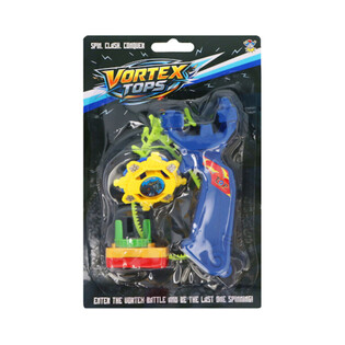Spinner Battle Abschuss-Kreisel auf Blisterkarte (6 Stk.)
