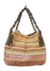 Art.Nr: 97718A - B-FAIR Brokat-Tasche Gro&szlig; Braun (1 St.)
