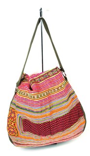 B-FAIR TASCHE SADDLE ROSA/GR&Uuml;N (1 Stk.)
