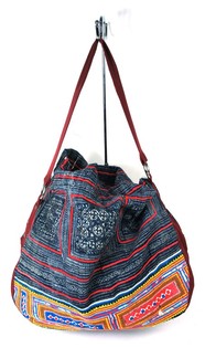 B-FAIR Satteltasche aus Jeansstoff handgefertigt (1 Stk.)