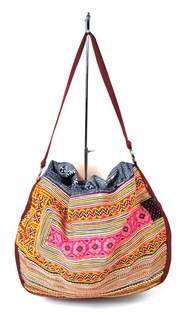 B-FAIR Denim-Satteltasche Rot (1 Stk.)