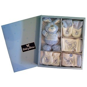 BABY BOW 5-teiliges Baby-Geschenkset für Jungen
