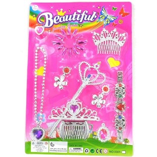 Wundersch&ouml;nes Schmuck-Set auf Karte (6-tlg.)
